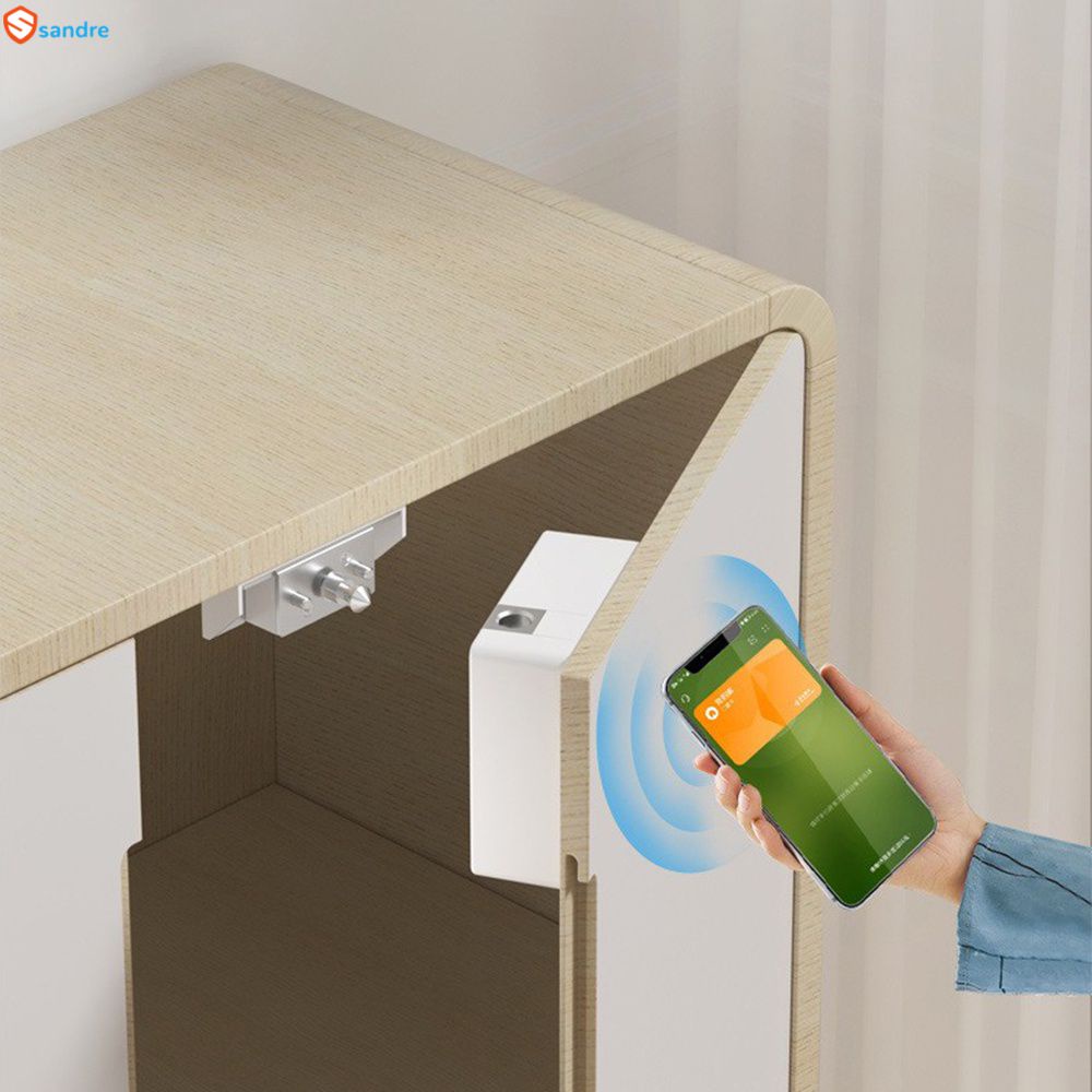 Drawer Lock With Nfc Card, No Drilling Invisible Lock For Home Shoe ...
