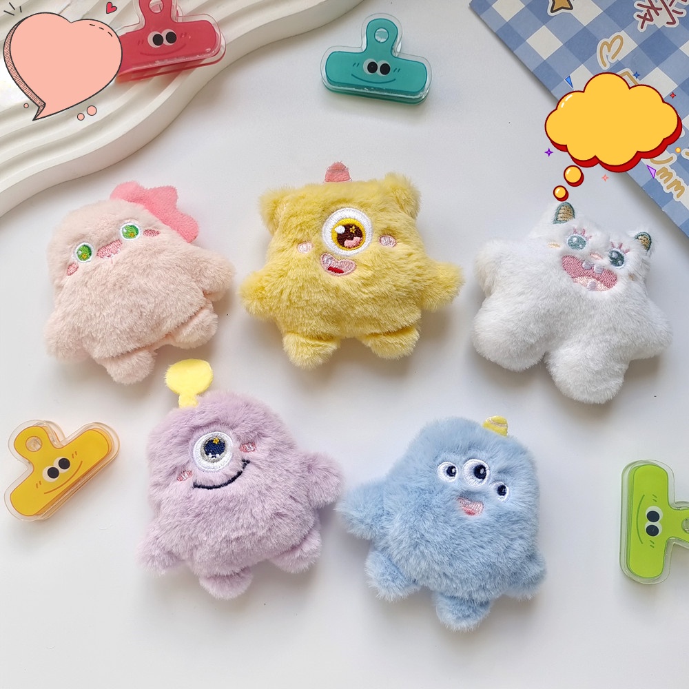 Plus Plush Doll One-Eyed Little Monster Three-Eyed Cute Monster