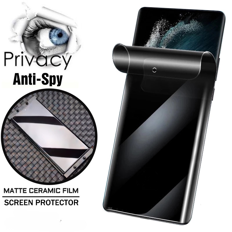 Matte Anti Spy Privacy Hydrogel Film For Samsung Galaxy A54 A34