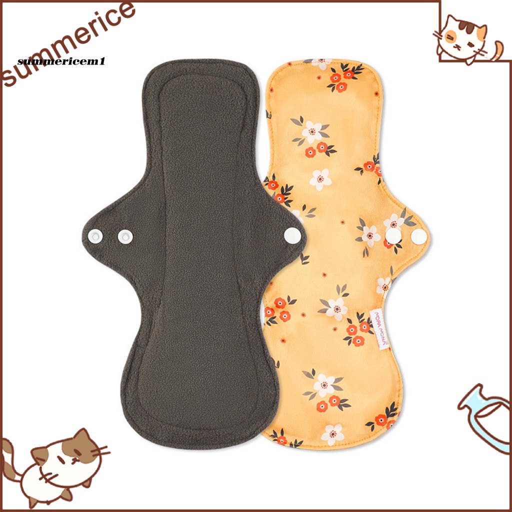 Cloth Menstrual Pad,250mm Reusable Organic Cotton Reusable