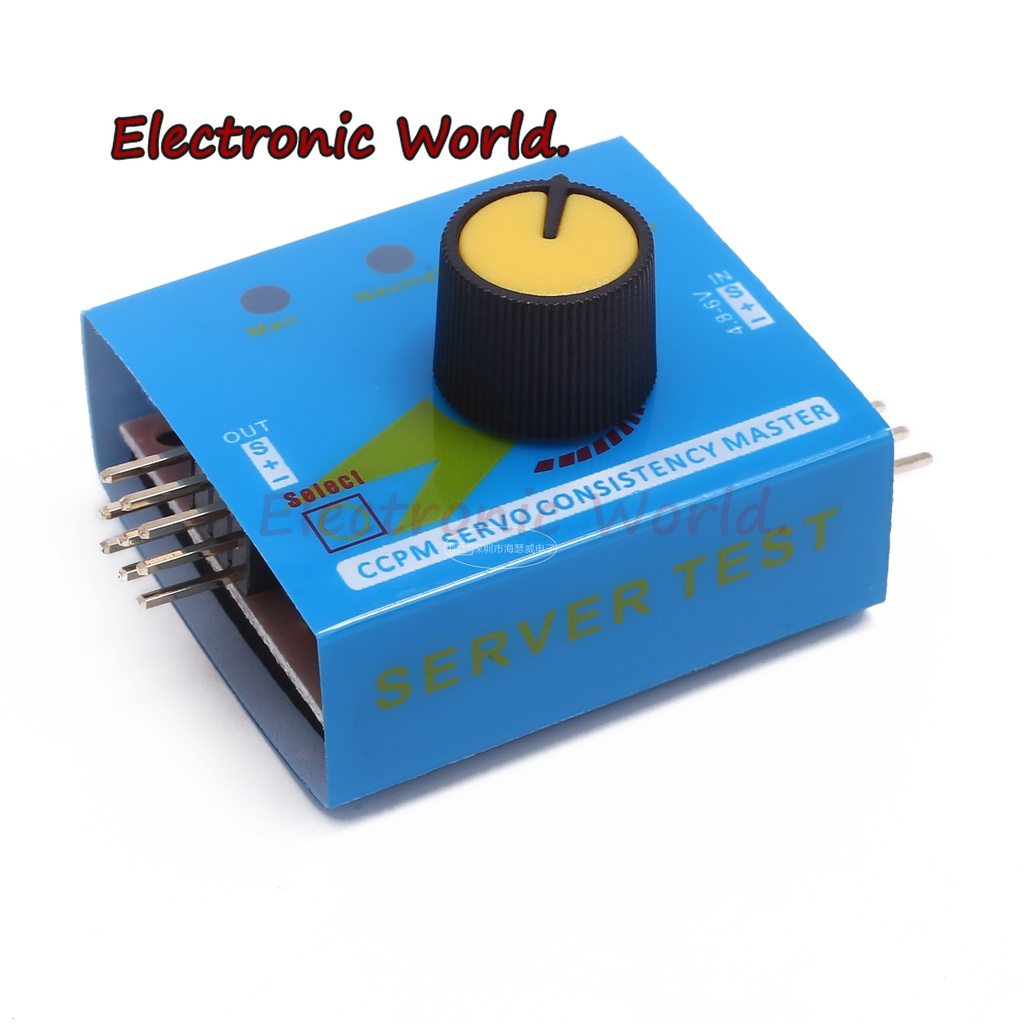 Multi Servo Tester 3CH ECS Consistency Speed Controler Power Channels ...