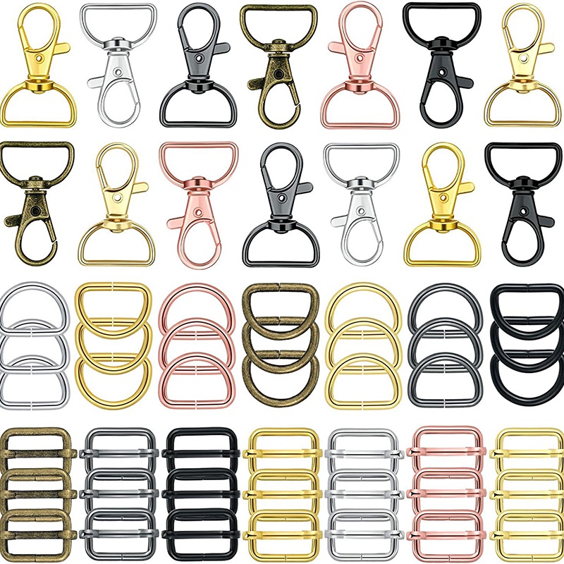 100pcs/lot Metal Lobster Clasps for Bracelets Necklaces Hooks