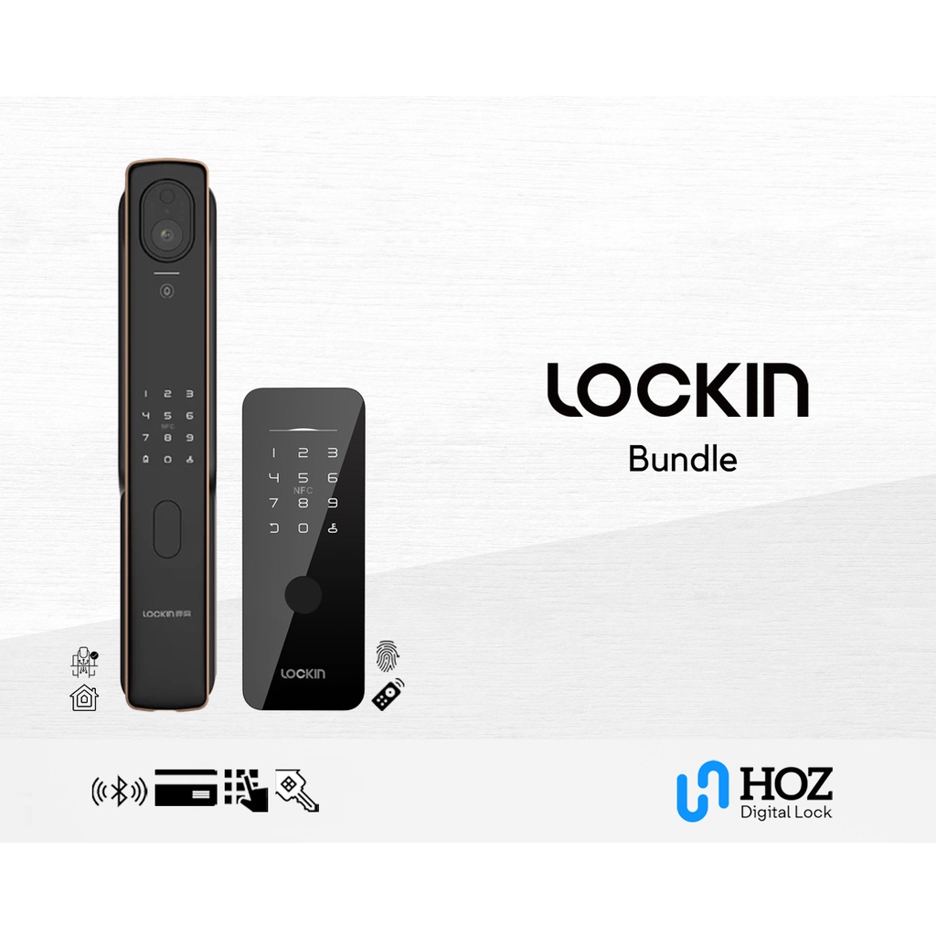 [SYNCHRONISED OPENING!!] Lockin S50M Pro & Model V Gate Digital Lock