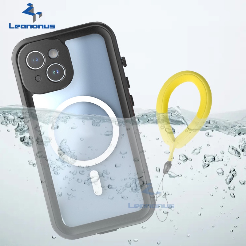 IP68 Waterproof Case Compatible for iPhone 15 14 Pro Max Plus Water
