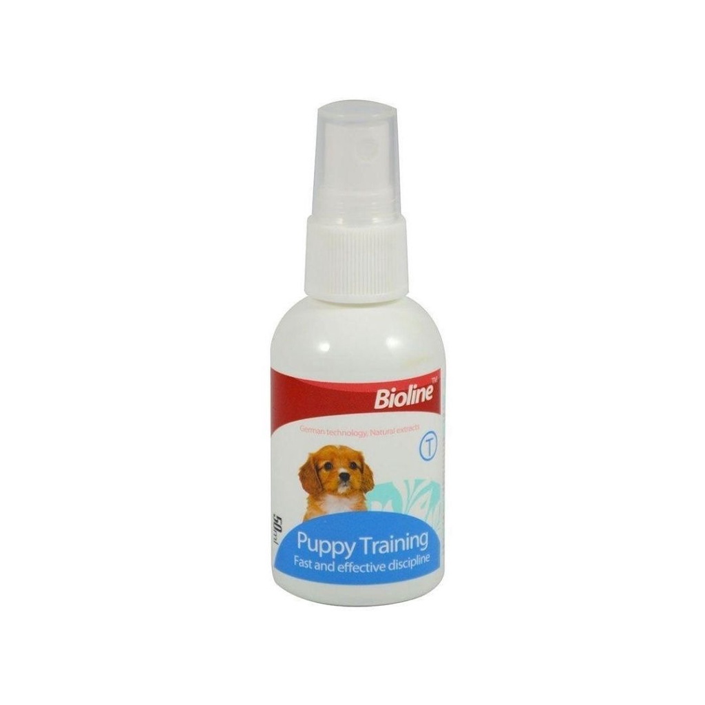 Bioline Puppy Potty Training Spray for Dogs 50ml Shopee Singapore