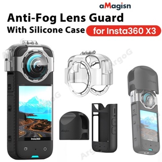 Silicone Case Screen Protector for Insta360 X3 X 3 Accessories Kit