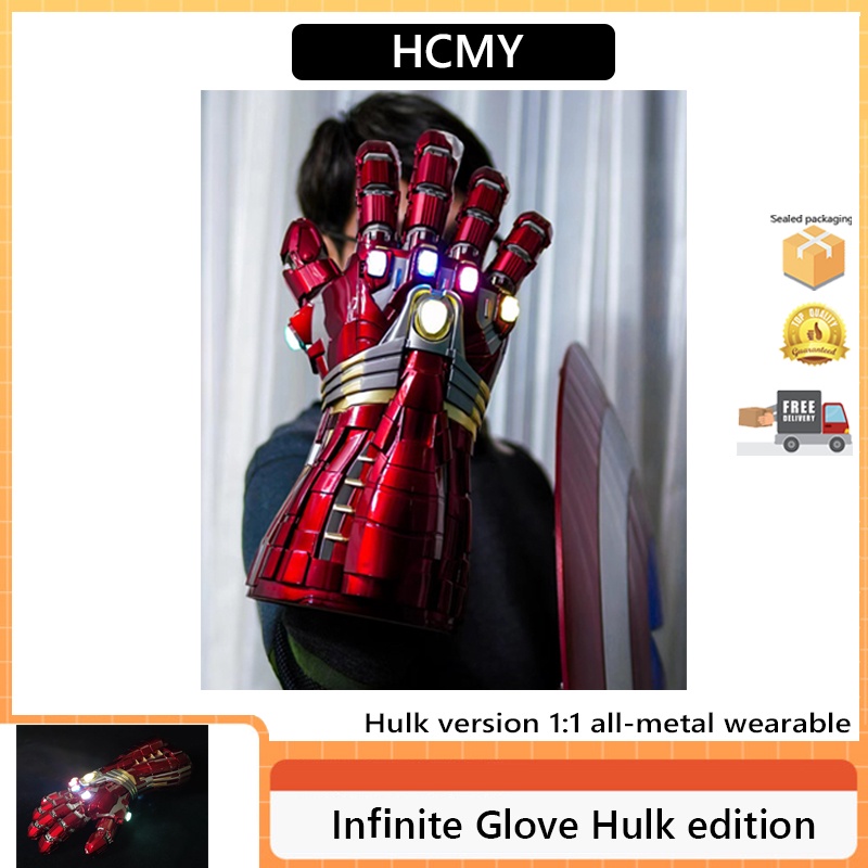 Hcmy Infinite Glove Hulk edition Fulian Iron Man Nano Infinite