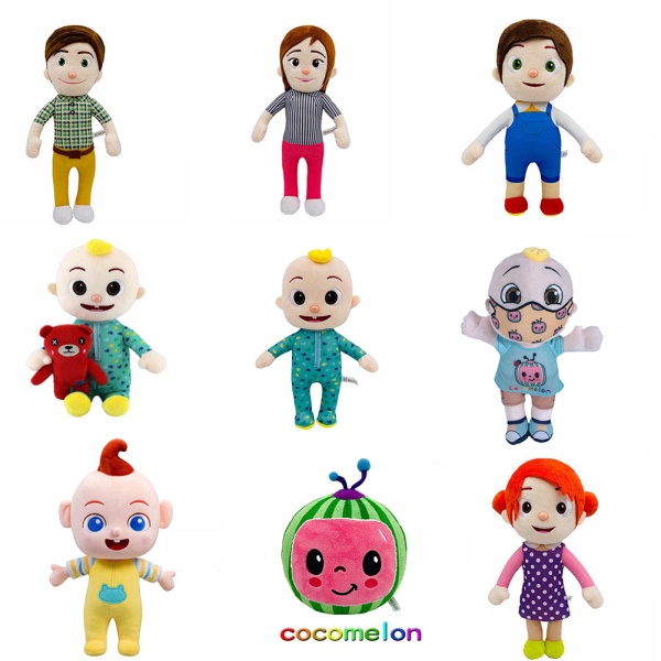 2024New!! Plush Toy Singing Music Children Animation Cocomelon Soft ...