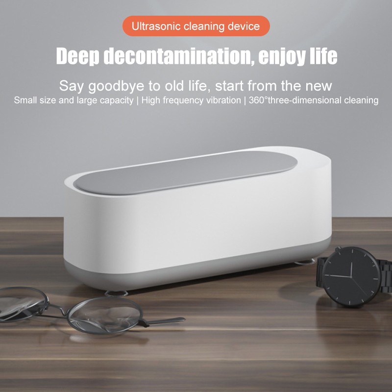 Portable Ultrasonic Cleaner 45000Hz High Frequency Vibration
