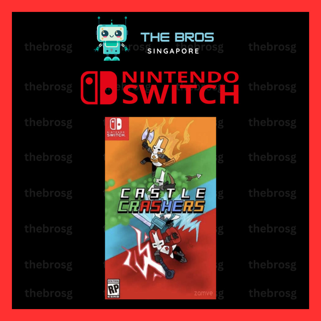 Castle Crashers Remastered switch スイッチ ⭐Nintendo Switch Digital Game | Castle Crashers Remastered