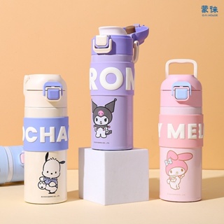 480Ml Kawaii Hello Kitty Sanrio Portable Thermos Mug 316 Stainless Steel  Cute Anime Kuromi Cinnamoroll Kids Water Bottle Gift