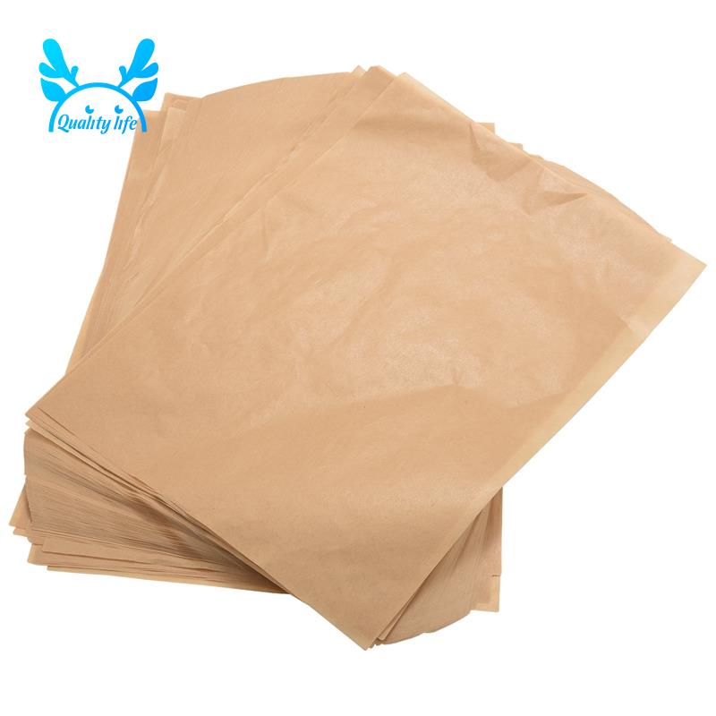 Parchment Paper Sheets - 200Pcs No-Curl, No Tear, No Burn Baking