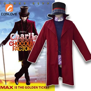 Willy Wonka Charlie and the Chocolate Factory Johnny Depp Cosplay