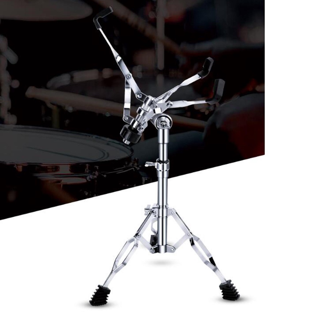 [Homyl478] Adjustable Snare Drum Stand for 1214 Inch Drums Sturdy Instrument Accessory