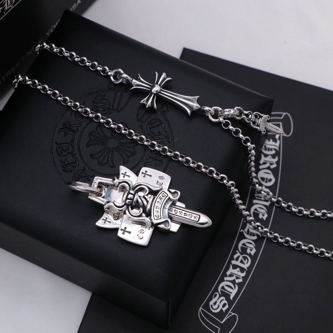 Chrome hearts necklace deals dhgate