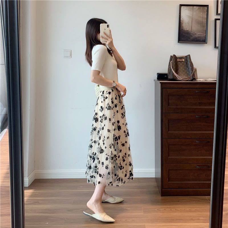 Mesh skirt shopee best sale