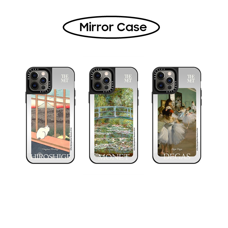 Casetify The Met van Gogh Nymphaea Mirror Soft Silicone Case