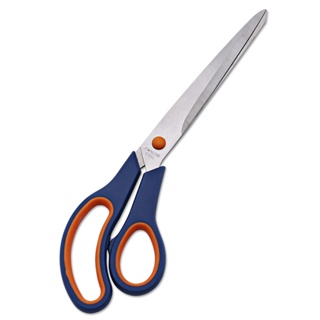 Household Scissors, Office Scissors, Learning Scissors, Safety Scissors,  Rubber Handle Stainless Steel Scissors, With Double-color From Yangjiang