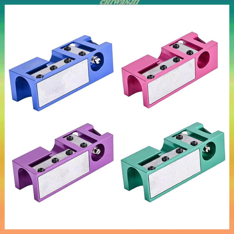 [Chiwanji1] Pool Cue Tip Repair Tool Billiard Cue Tip Grinder Aerator