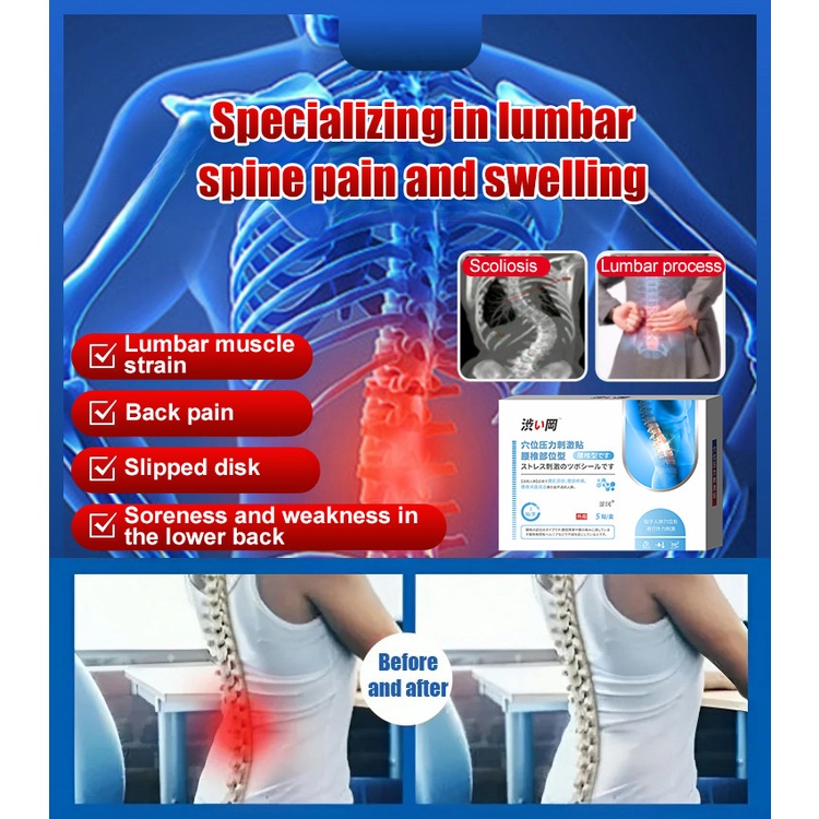 Lumbar disc herniation relief plaster Shopee Singapore