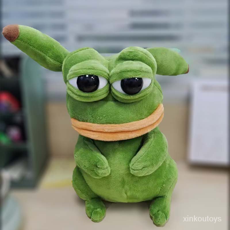 Pepe frog deals stuffed animal