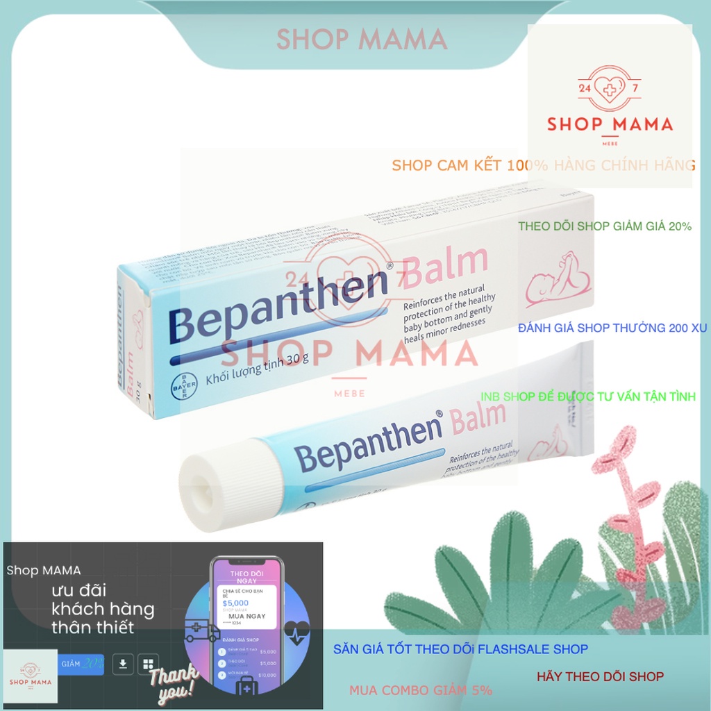 [Genuine Beepanthen Balm] Bepanthen Balm Cream Prevents Diaper Rash ...