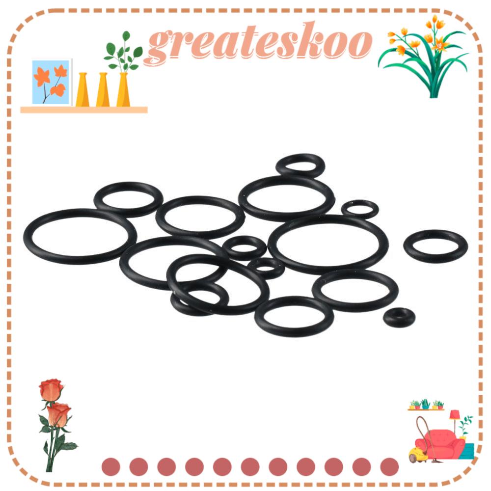GREATESKOO 100Pcs Sealing Gasket, Metric Nitrile Rubber O Ring Gaskets