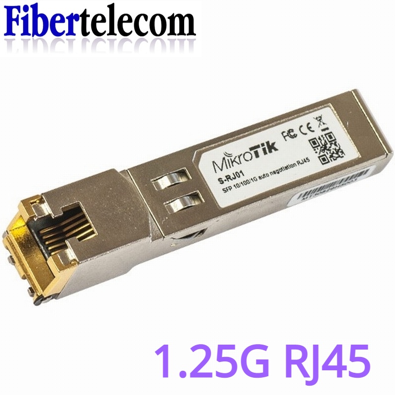 Mikrotik Fiber Optic Module Gigabit Sfp Module S Rj01 Gigabit Module S