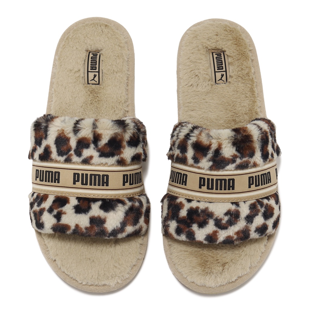 Puma on sale slippers fluffy