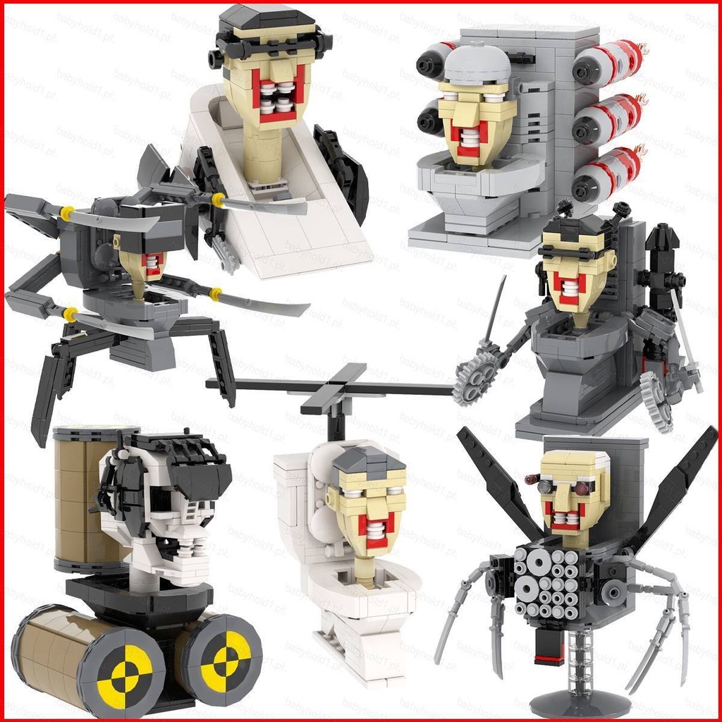  Skibidi Toilet Chainsaw Toilet Man Monster Building