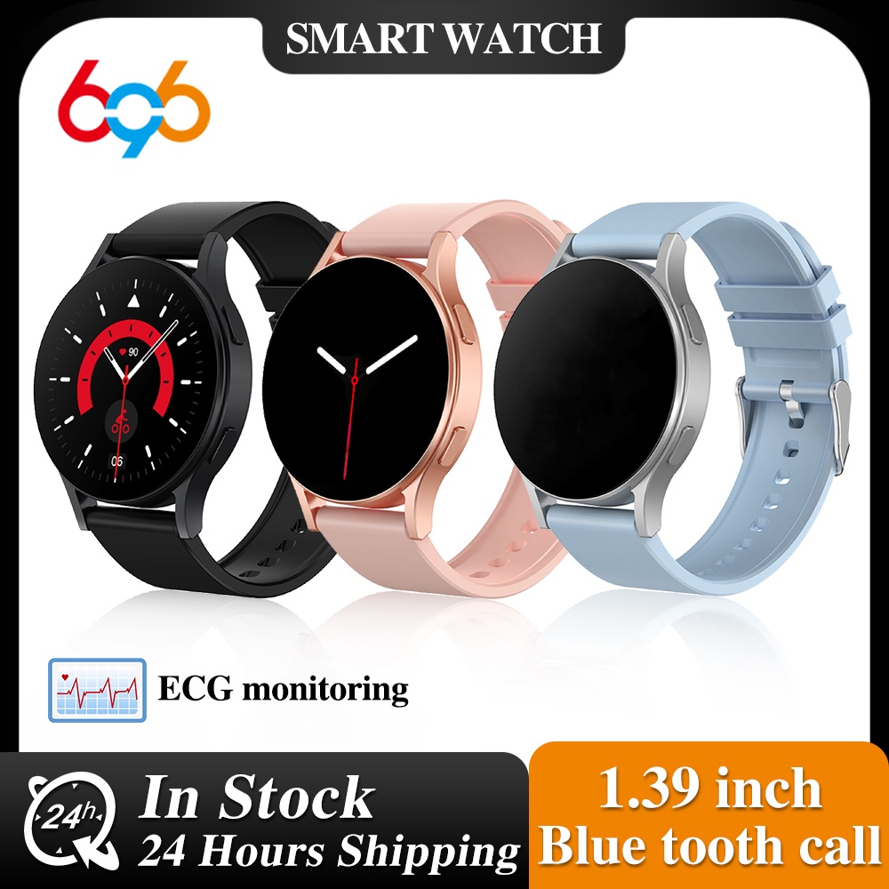 Round best sale fitness watch