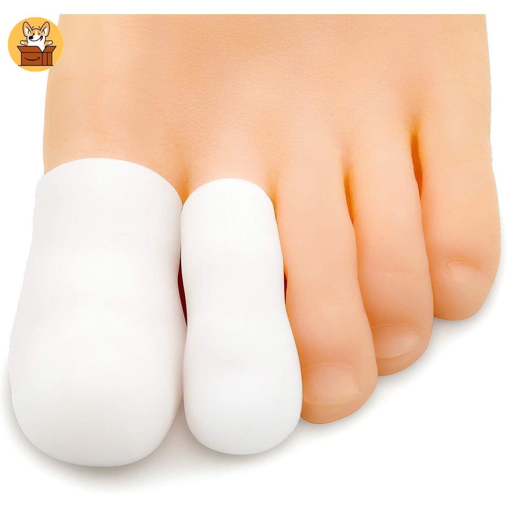 Silicone toe hot sale cap