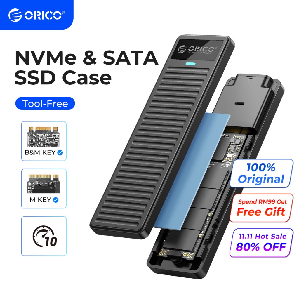 Case nvme clearance