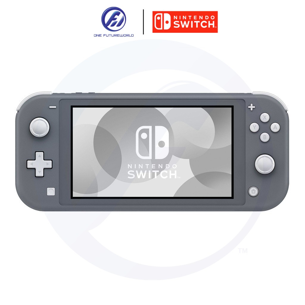 Nintendo Switch Lite Gray by One FutureWorld Shopee Singapore