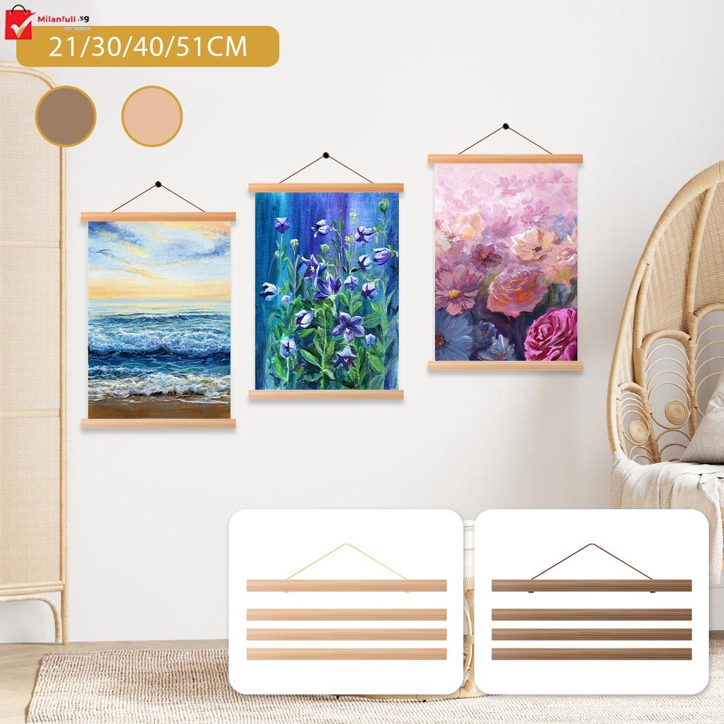 Wood hanging poster frame hotsell