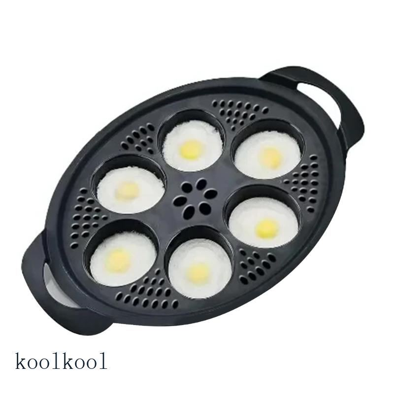 Kool Pastry Steam Basket Eggs Boiler 6 in 1 Eggs Cooker Accessories For