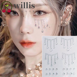 6 Sheets Face Pearls Makeup Jewels Body Gems Stick On Pearls Gems for Face  Craft DIY