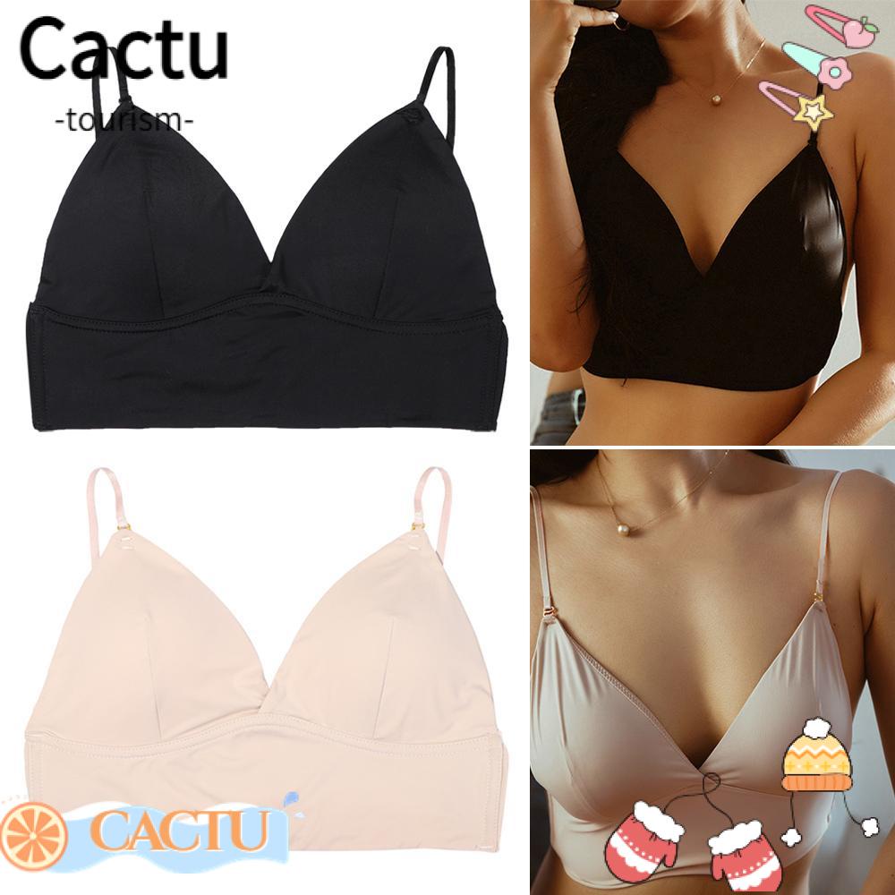 Small Chest Wire-Free Underwear for Women Sexy Backless Bra Ice