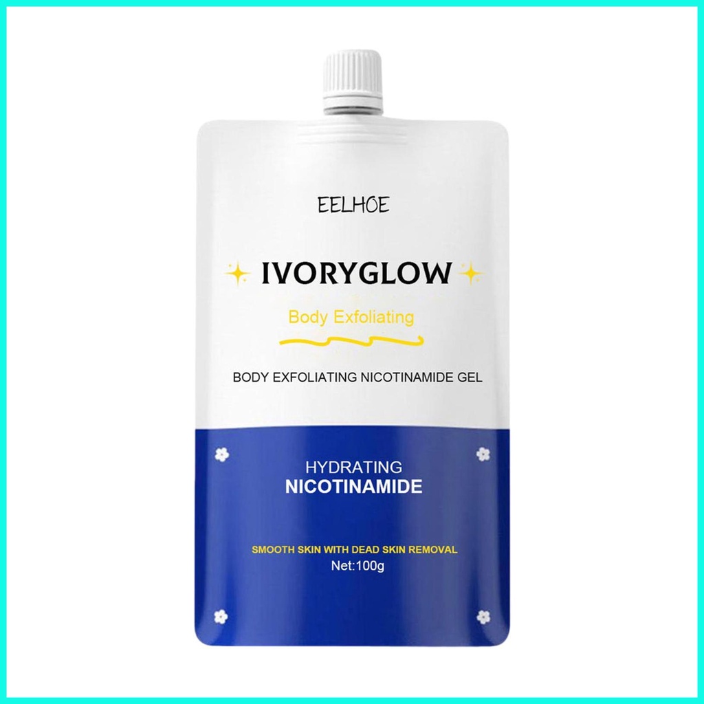 Rubbing Mud Nicotinamide Body Exfoliator Scrub Natural Mud Scrub Cream