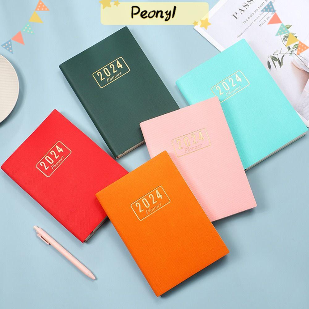 PDONY Agenda Book, A5 To Do List Schedule Book, 2024 Office Supplies