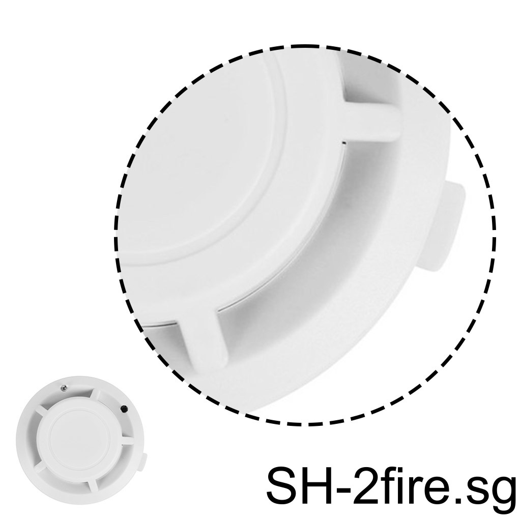 Smoking Detector Home Security Fire Alarm Photoelectric Sensor Alarming