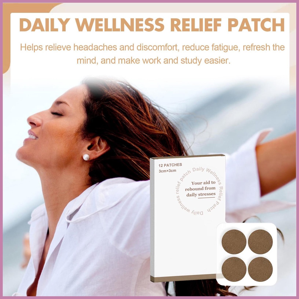 Wellness Relief Patch Body Stickers Relieving Patch Adhesive Fever