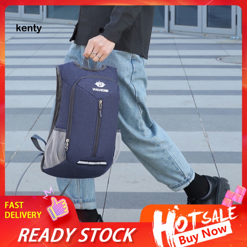 kT Backpack with Multiple Pockets Folding Backpack Portable Foldable