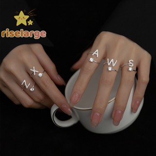 Girls hot sale initial ring