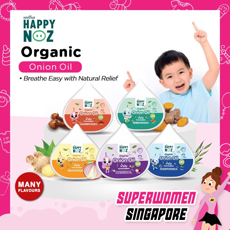 Happy Noz Organic Serum Oil (10ml Refill) Shopee Singapore