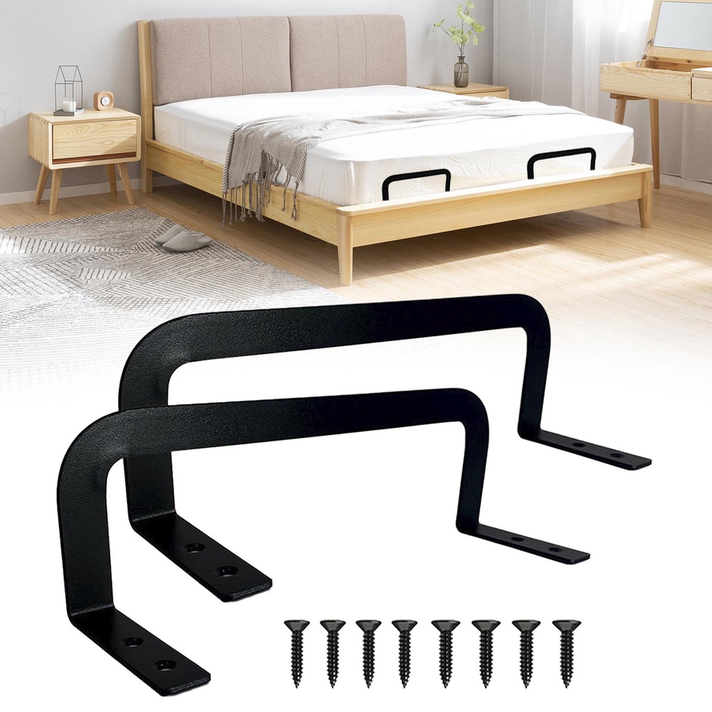 Metal Mattress Retainer Bars Keep Mattress Stability From Sliding Bed mat  Stopper Holder bedroom accessories Easy to install