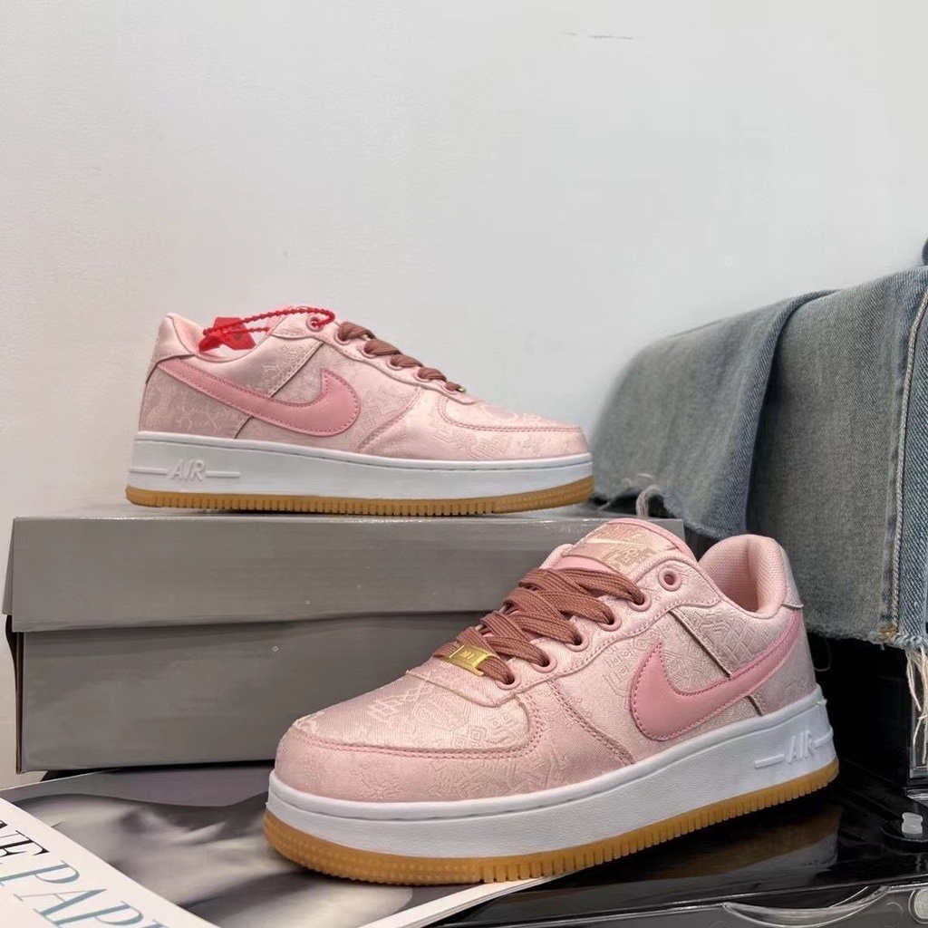 Air force 1 beige on sale pink