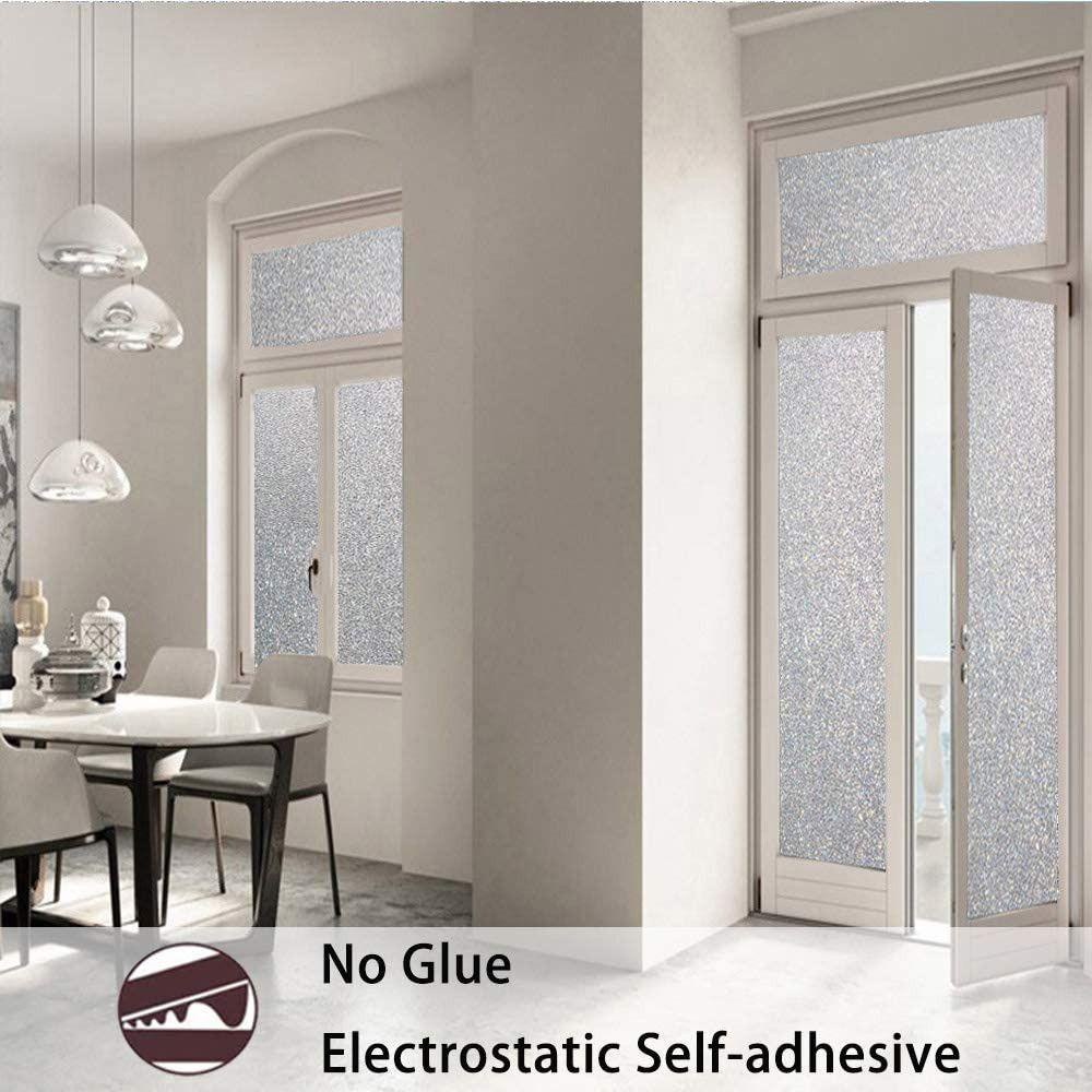 ALMA 1Roll Window Film, Matte Frosted Glass Heat Insulation Window ...