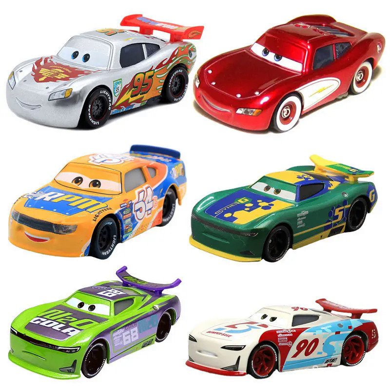 Disney Pixar Cars 3 Lighting McQueen alloy car model love version ...