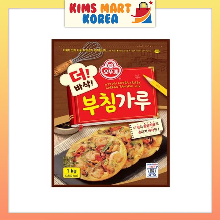 Ottogi Korean Pancake Mix Extra Crispy Korean Food 1kg Shopee Singapore